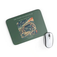 Thumbnail for VINTAGE G4244 - The Storm Cellar Hangar - Designed Mouse Pads design on darkgreen rectangle