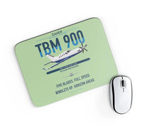 Thumbnail for Daher TBM 900 design on light green rectangle mouse pad
