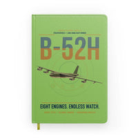 Thumbnail for B-52H Stratofortress design on light green notebook