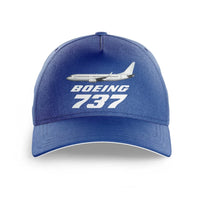 Thumbnail for The Boeing 737 printed hat - blue