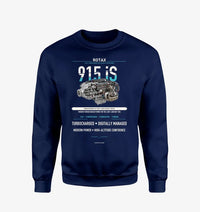 Thumbnail for 915 iS design on navy blue sweatshirt