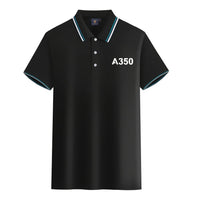 Thumbnail for Customisable Airbus A350 Polo Shirt - view 4