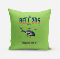 Thumbnail for Bell 205A-1++ design on light green pillow