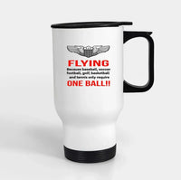 Thumbnail for Customisable Flying One Ball Travel Mug - view 4