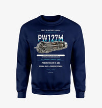 Thumbnail for PW127M design on navy blue sweatshirt