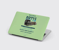 Thumbnail for BR715 design on light green MacBook case
