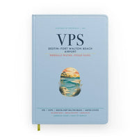 Thumbnail for Destin Fort Walton Beach Airport (VPS) design on light blue notebook