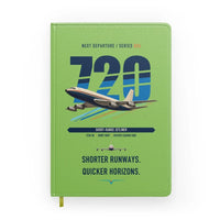 Thumbnail for Boeing 720B design on light green notebook
