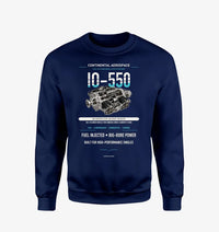 Thumbnail for IO-550 design on navy blue sweatshirt