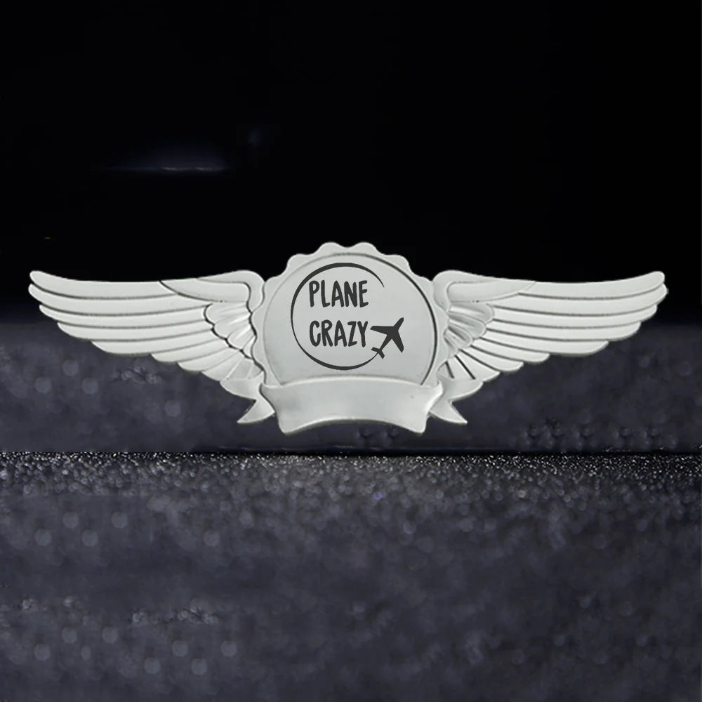 Plane Crazy Badge - view 4