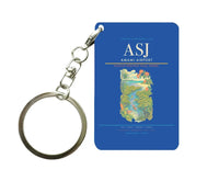 Thumbnail for Amami Airport (ASJ) design on blue key chain