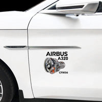 Thumbnail for Airbus A320 Car Sticker - view 4