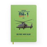 Thumbnail for Kawasaki OH-1 design on light green notebook