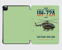 Thumbnail for Airbus UH-72A Lakota design on light green ipad tablet case