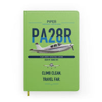 Thumbnail for Piper PA-28R Arrow III design on light green notebook
