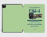 Thumbnail for FJ44-4 design on light green ipad tablet case
