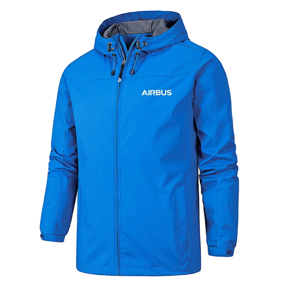 Airbus & Text Rain Jacket - view 4