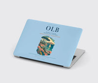 Thumbnail for Olbia Costa Smeralda Airport (OLB) design on light blue MacBook case