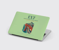 Thumbnail for Exeter International Airport (EXT) design on light green MacBook case