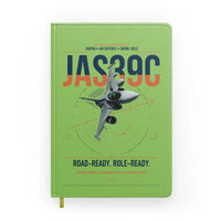 Thumbnail for Saab JAS 39C Gripen design on light green notebook