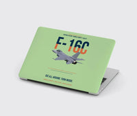 Thumbnail for F-16C Fighting Falcon See All Around Turn Inside design on light green MacBook case