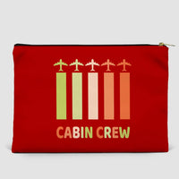 Thumbnail for Colourful Cabin Crew Zipper Pouch - view 4