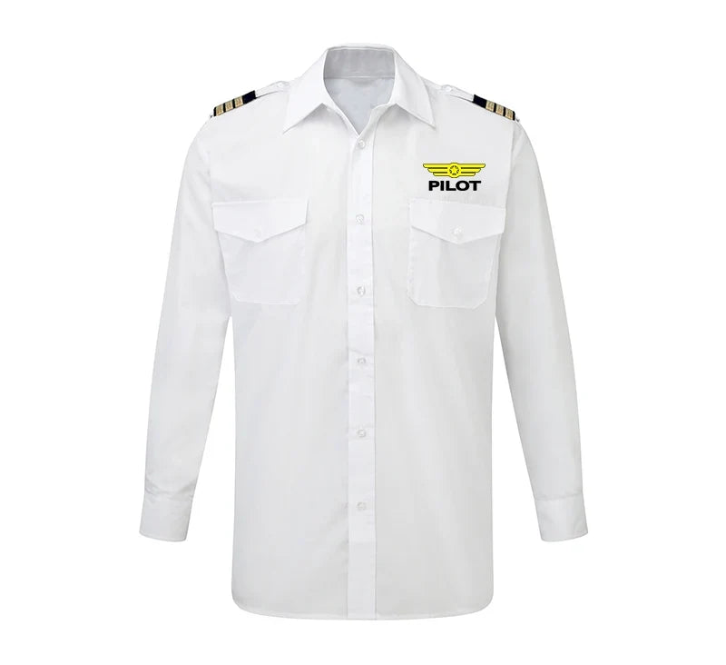 Customisable Pilot & Badge Shirt - view 4