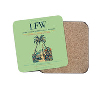 Thumbnail for Lome-Tokoin International Airport (LFW) design on light green 1 piece coaster