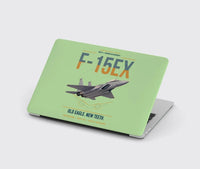 Thumbnail for F-15EX Eagle II design on light green MacBook case