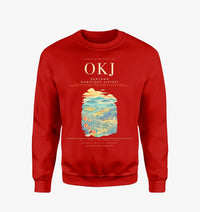 Thumbnail for Okayama Momotaro Airport OKJ Sweatshirt - Red