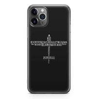Thumbnail for Aviation Alphabet iPhone Case - view 4