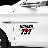 Thumbnail for Boeing 737 Car Sticker - view 4