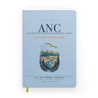 Thumbnail for Ted Stevens Anchorage International Airport (ANC) design on light blue notebook