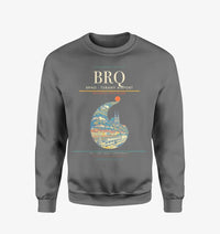 Thumbnail for Brno - Turany Airport BRQ Sweatshirt - Gray