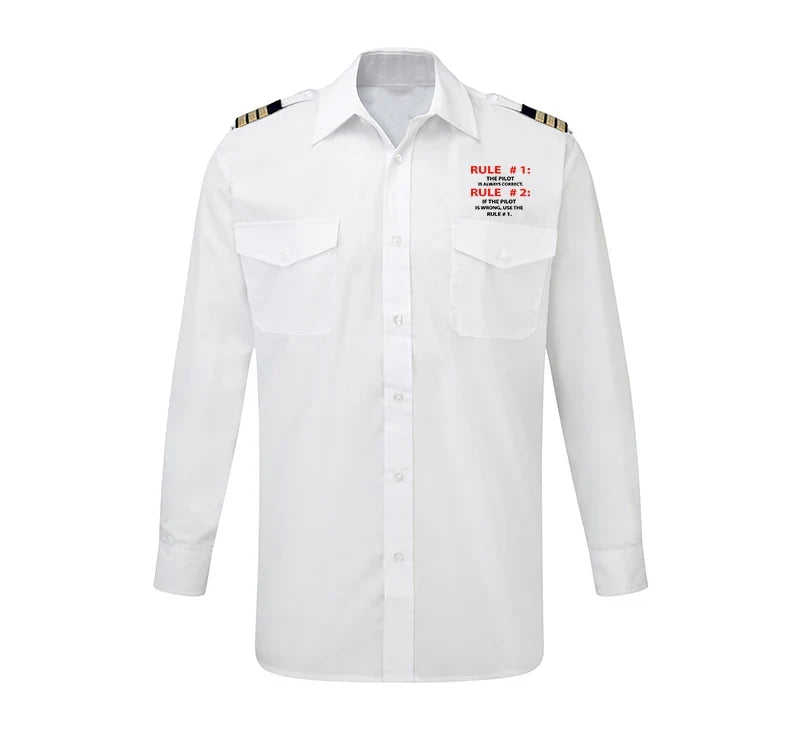 Customisable Rule 1 - Pilot is Shirt - view 4