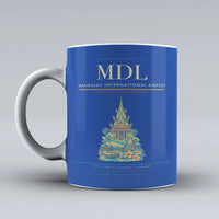 Thumbnail for International Airport MDL Mug design on blue mandalay