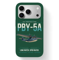 Thumbnail for PBY-5A Catalina design on dark green magsafe iphone case, for iPhone 17 Pro