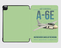Thumbnail for A-6E Intruder design on light green ipad tablet case