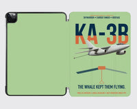 Thumbnail for KA-3B Skywarrior design on light green ipad tablet case