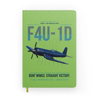 Thumbnail for F4U-1D Corsair design on light green notebook