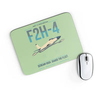 Thumbnail for F2H-4 Banshee design on light green rectangle mouse pad