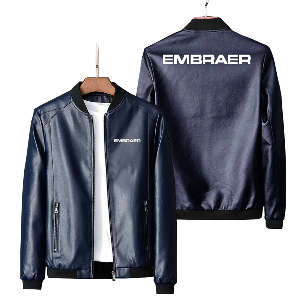 Embraer Leather Jacket - view 4