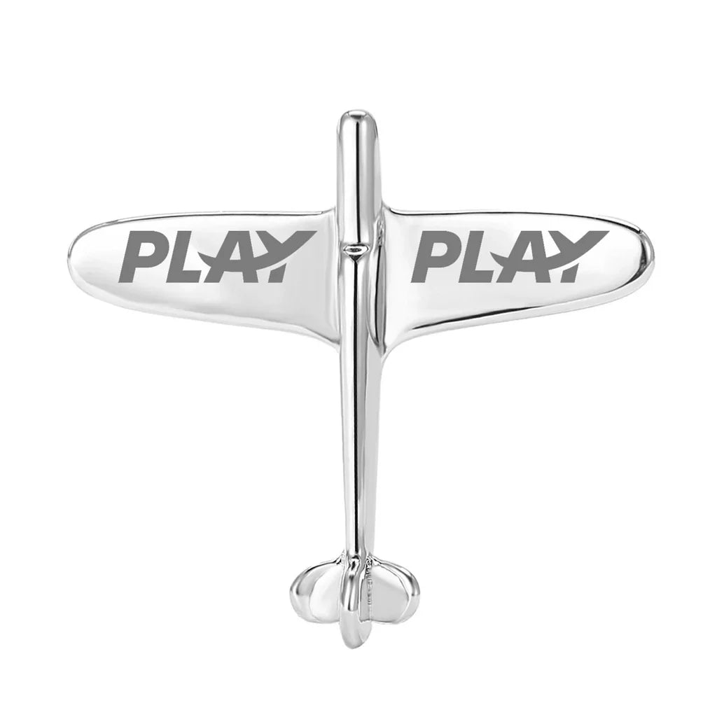 Airplane Shape Brooch - view 4