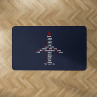 Thumbnail for Aviation Alphabet Floor Mat - view 4