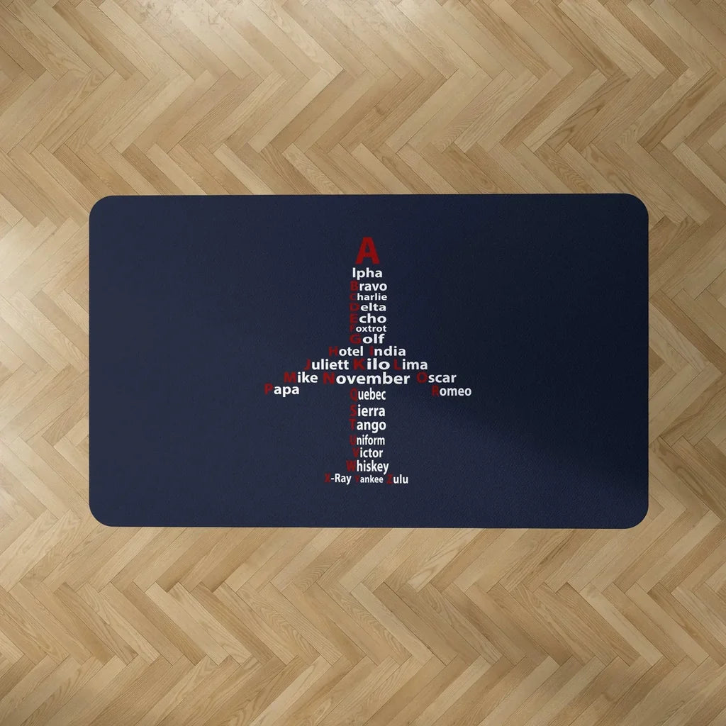 Aviation Alphabet Floor Mat - view 4