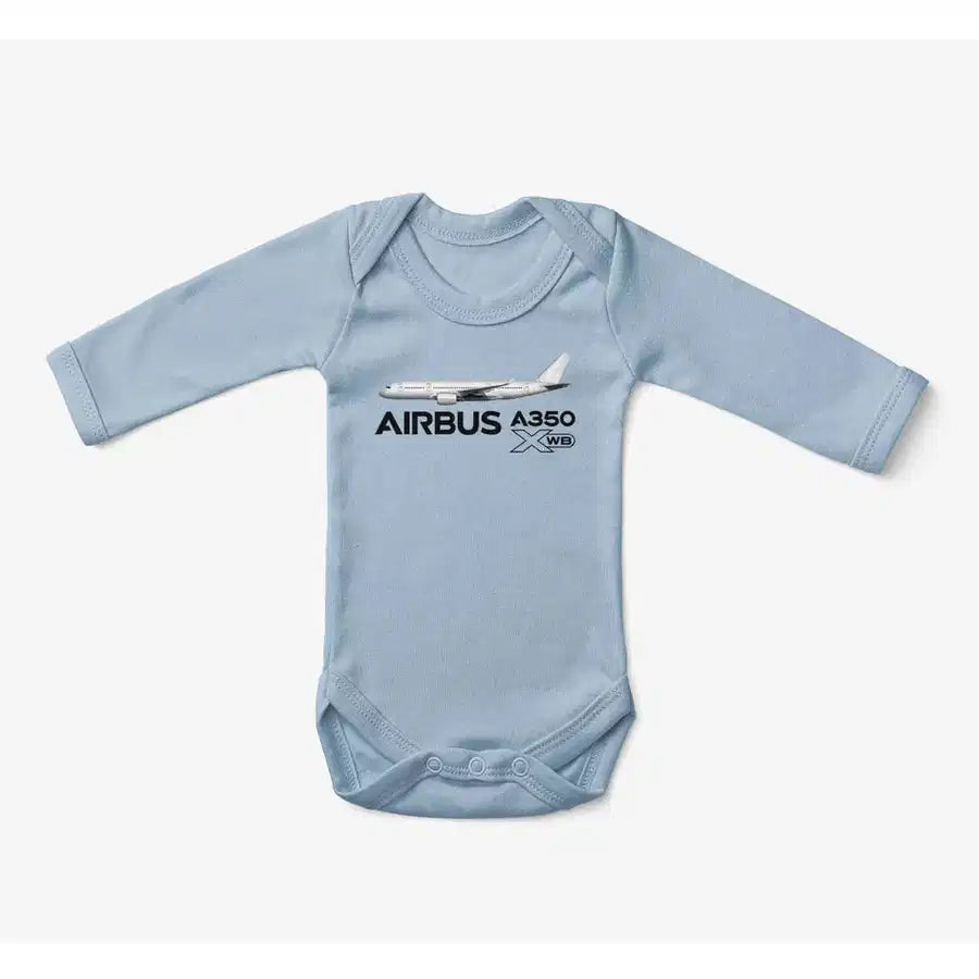 Airbus A350 Baby Bodysuit - view 4