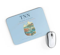 Thumbnail for Tainan Airport (TNN) design on light blue rectangle mouse pad