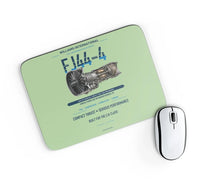Thumbnail for FJ44-4 design on light green rectangle mouse pad