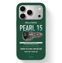 Thumbnail for PEARL 15 Case design on dark green iphone case