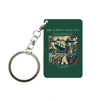 Thumbnail for VINTAGE G4440 - The Slipway Haul-Out - Designed Key Chain design on darkgreen